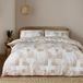 Catherine Lansfield Sloane Geo Omkeerbare Eenpersoons Dekbedovertrek Set met Kussensloop Naturel