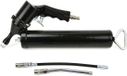 GEKO Pistolet à graisse pneumatique - 400cc - Noir