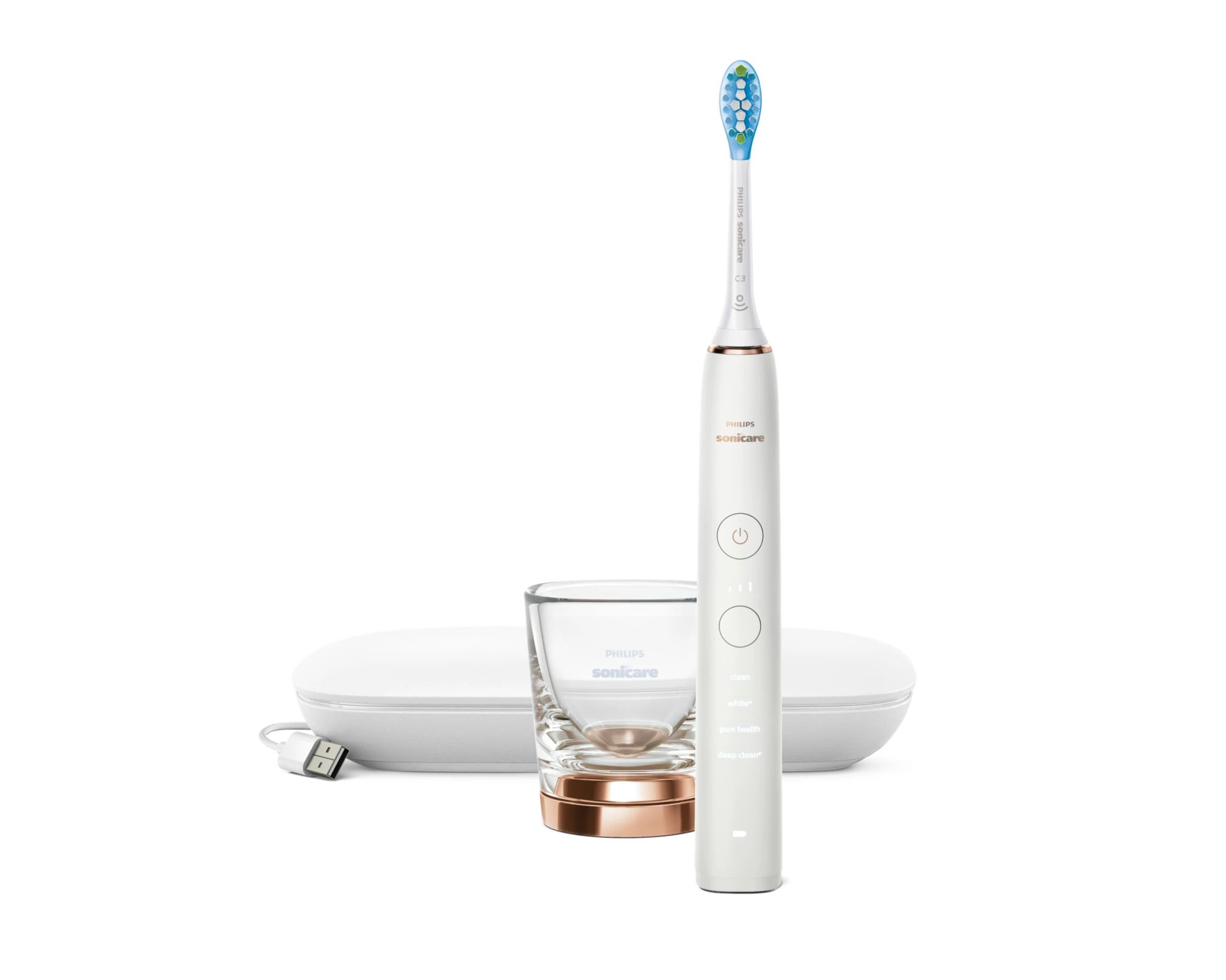Philips Sonicare DiamondClean 9000 HX9911/94 - Elektrische tandenborstel - Wit