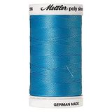 Amann A2596-3910 naai- en borduurdraad, polyester, 3910 blauw, 800 m