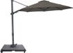 AXI Solis Zweefparasol Ø 300 cm Antraciet/Taupe