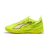 Puma Ultra 6 Play TT JR, Yellow Alert PUMA Zwart Gloeiende Rode Lime Squeeze, 34.5 EU