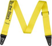 Fender Tom DeLonge To The Stars Strap Graffiti Yellow - Gitaarband