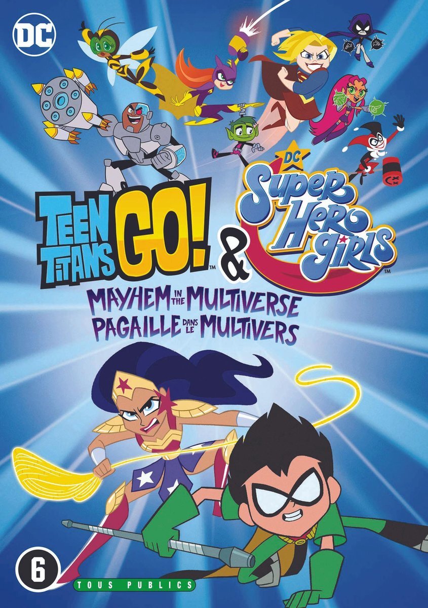 Warner Home Video Teen Titans Go! & DC Super Hero Girls - Mayhem In The Multiverse (DVD)