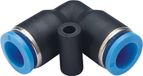 Tru Components Haakse koppeling TC-10462572 PV6 Buis-Ø: 6 mm 1 stuk(s)