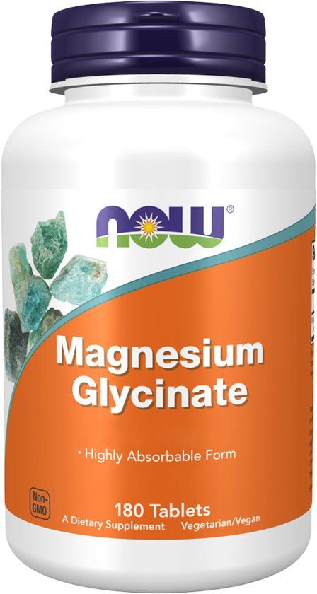 Now Foods Bono Magnesium Glycinate 180tabl