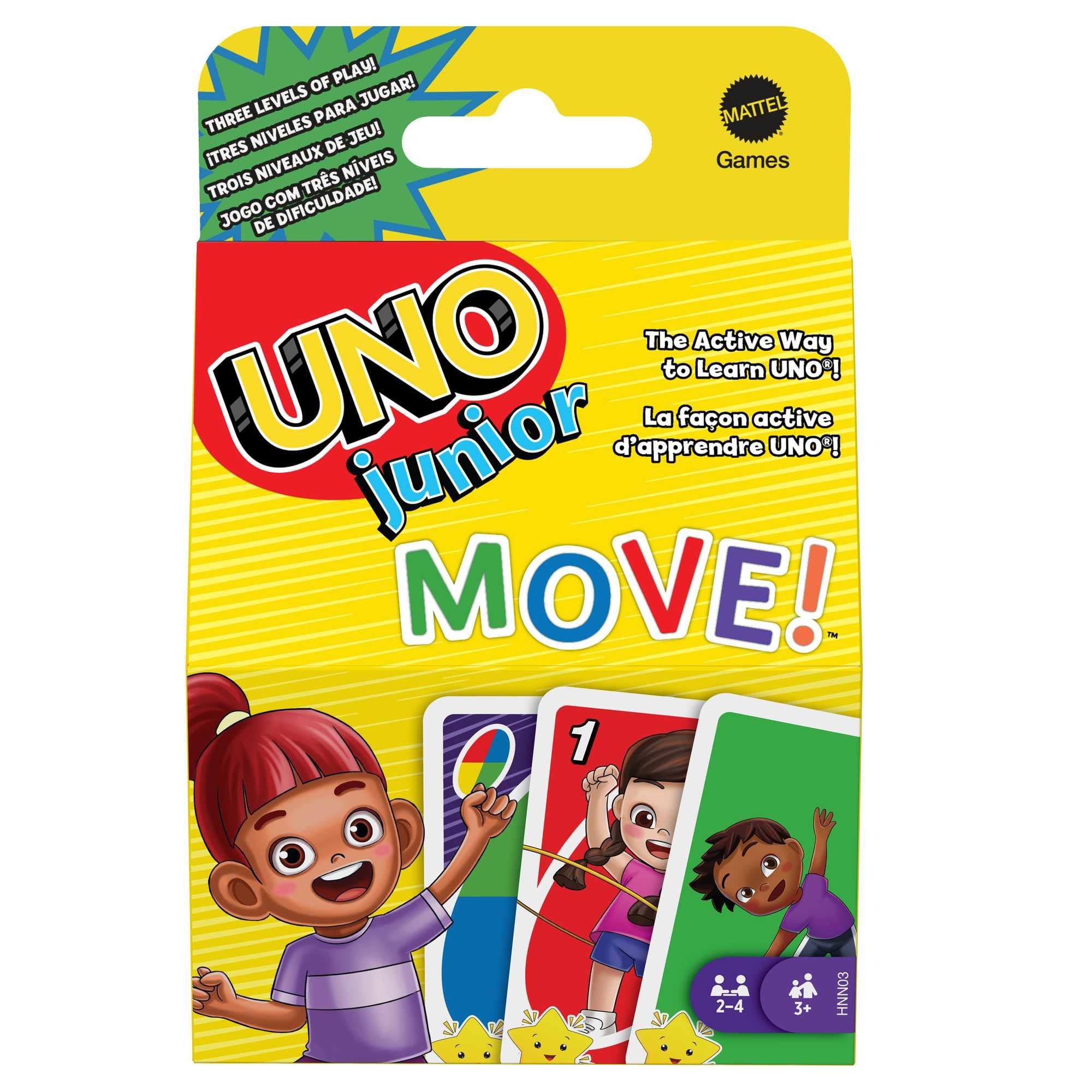 UNO Junior Move! - Kaartspel - 3+ jaar - Mattel Games