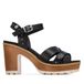 REFRESH - Zwarte damessandalen – comfortabele en veelzijdige schoenen – casual mode – model 17520704 (maat 37)