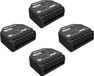 Shelly 2PM Gen3 - Relay Draadloze Jaloezieschakelaar| 2 Kanalen - 16 A| Wi-Fi En Bluetooth| Met Vermogensmeter| iOS| Android | App Bediening| Alexa| Google Home| Knxnet Compatibel (4 stuks)