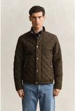Gant manteau matelassé marron