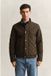 Gant manteau matelassé marron