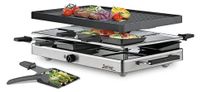 Merkloos Spring Raclette met aluminium grillplaat KP3267310001 Raclette met aluminium grillplaat zwart one size