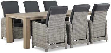 Garden Collections Bello/Brighton 240 cm dining set 7-delig