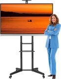 Stralex TV Standaard Versatile - Geschikt tot 70 inch - Zwart - Verrijdbaar