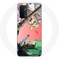 Maniacase Etui voor Oppo A74 5G Yamato Et Zoro One Piece Anime Poster