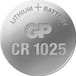 GP CR1025 3V Knoopcel Batterij