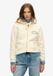 Superdry - Tattoo hoodie met rits en stras - Dames - Rice White - UK16-EU44