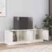 Prolenta Maison Exclusive - TV-kastjes, 2 stuks, wit, 67x39x44 cm, staal