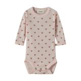 LIL' ATELIER BABY wollen romper - beige/roze