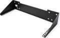 Value 19" wand-/ondersteuningsbeugel, 4 HE, zwart