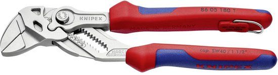 Knipex 86 05 180 T Sleuteltang - 180mm - Verchroomd