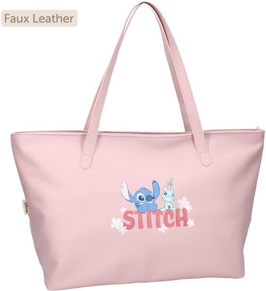 Lilo & Stitch Made For You Shopper - Roze - Stitch