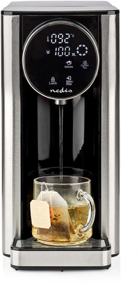 Nedis KAWD310FBK Elektrische Drankdispenser - 2.7L - 2600W - Zwart/Aluminium