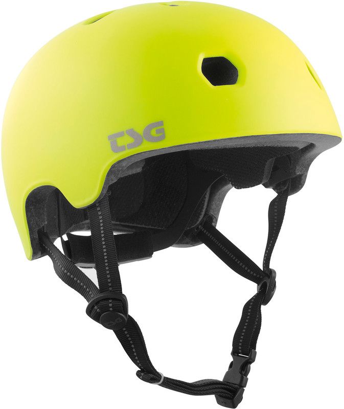 TSG Meta Solid Color Fietshelm geel