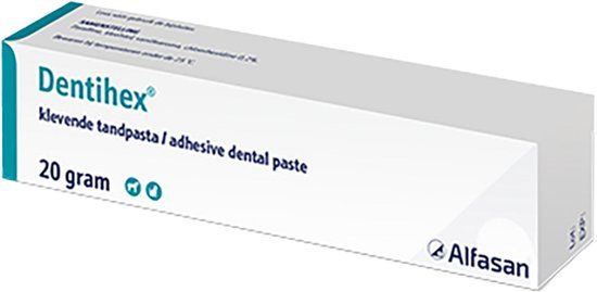 Alfasan Dentihex Tandpasta - 2 x 20 gram