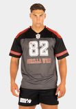 Gorilla Wear Tyler Football Jersey - Zwart/Rood - XXL