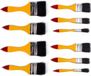Benson Kwastenset - 2x - 5-delig - half synthetisch - plat - verf/schilderen