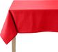 Coucke Tafelkleed rechthoek katoen kersenrood 180 x 300 cm