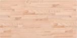 vidaXL Wastafelblad 100x50x2,5 cm massief beukenhout