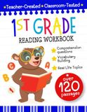1st Grade Reading Comprehension Workbook for Kids Ages 6-7: 123 Nonfiction Reading Comprehension Passages with Questions to Build Reading Skills While ... Landmarks, Citizenship, Holidays, and More