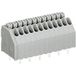 WAGO 250-412 Bloc de jonction à ressort 0.50 mm² Nombre de pôles 12 Gris 1 pièce(s)