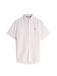TOMMY HILFIGER Overhemd rosa / wit