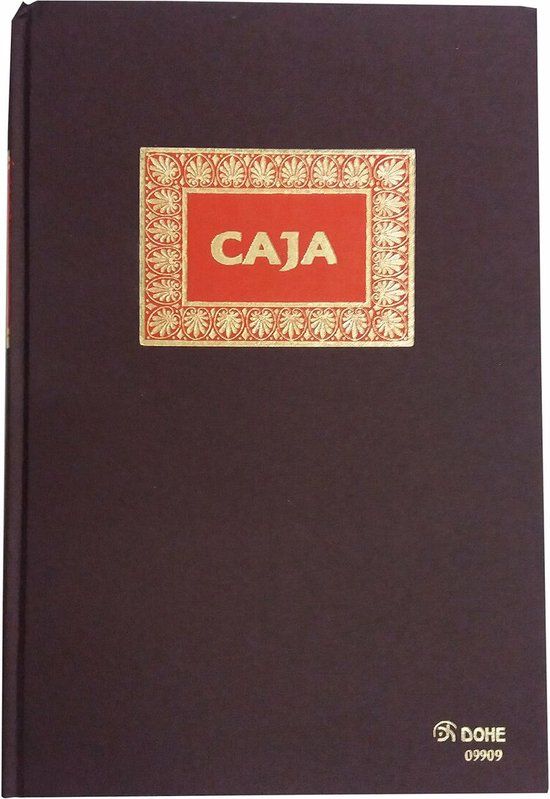 Rekeningenboek DOHE 09909 Bordeaux A4 100 Lakens