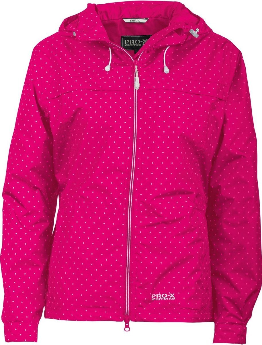 Pro-x Elements Pro-x Elements Outdoorjas Lucie Dames Polyester Roze Maat 38