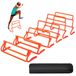 Saut d'agilité - PVC - 6 pièces - Orange