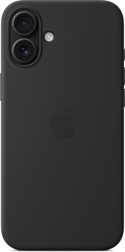 Apple iPhone 16 Plus Silicone Case with MagSafe - Black