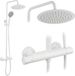 Rea Lungo Doucheset Zonder Uitloop Met Thermostaat Wit 25X25X120,5Cm