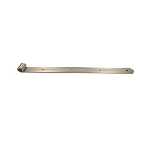 Sonneck Lange banden eenzijdig gerold, zonder kegel, 200 x 30 x 3 mm, roestvrijstalen effect; 1 stuk