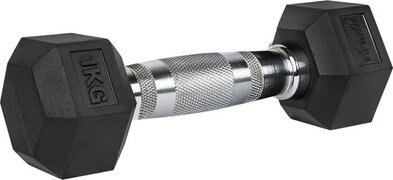 Virtufit Hexa Dumbell - 1 kg - Per Stuk