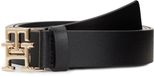 Tommy Hilfiger Riem Leer Unisex Volwassenen Herfst/Winter Zwart