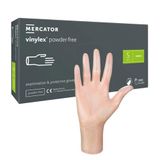MERCATOR MEDICAL Vinylex Vinyl Handschoenen Poedervrij Small (Doos van 100)