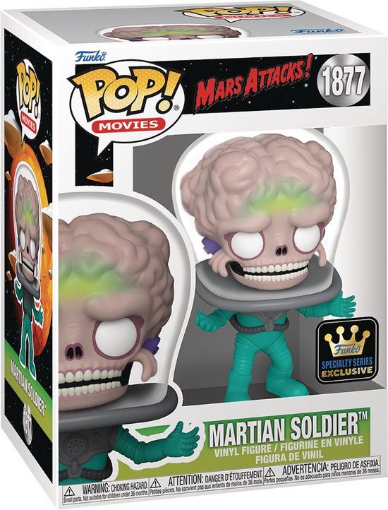 Funko - Mars Attacks! - Martian Soldier - #1877 - Speciality Series