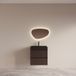 Boss & Wessing BWS Badmeubelset Riga met Lako Wastafel Zwart 60 cm Bruin Eiken