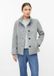 s.Oliver Outdoor Veste d'extérieur Femme Gris Polyester Regular Fit Manches longues Uni