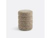 la-redoute-interieurs LA REDOUTE Pouf bouclette motif léopard, PILOU