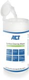 ACT Screen and Surface Cleaning Wipes - 100 Pieces - White